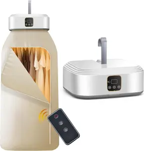 Portable Clothes Dryer, Mini Dryers for Laundry, Small Foldable Electric Compact Drying Machine for Travel,RV,  and Apartment, with Remote Control and Dry Bag