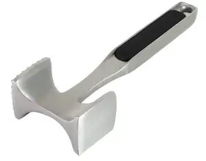 Gourmet Multi Sided Meat Tenderizer for Pounding Meats, Nuts, Shellfish, ect, Hang Hole for Easy Storage, Hand Wash, One Size, Black