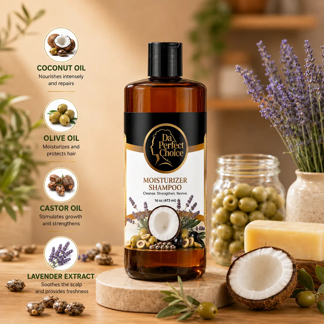 Da Perfect Moisturizer Shampoo