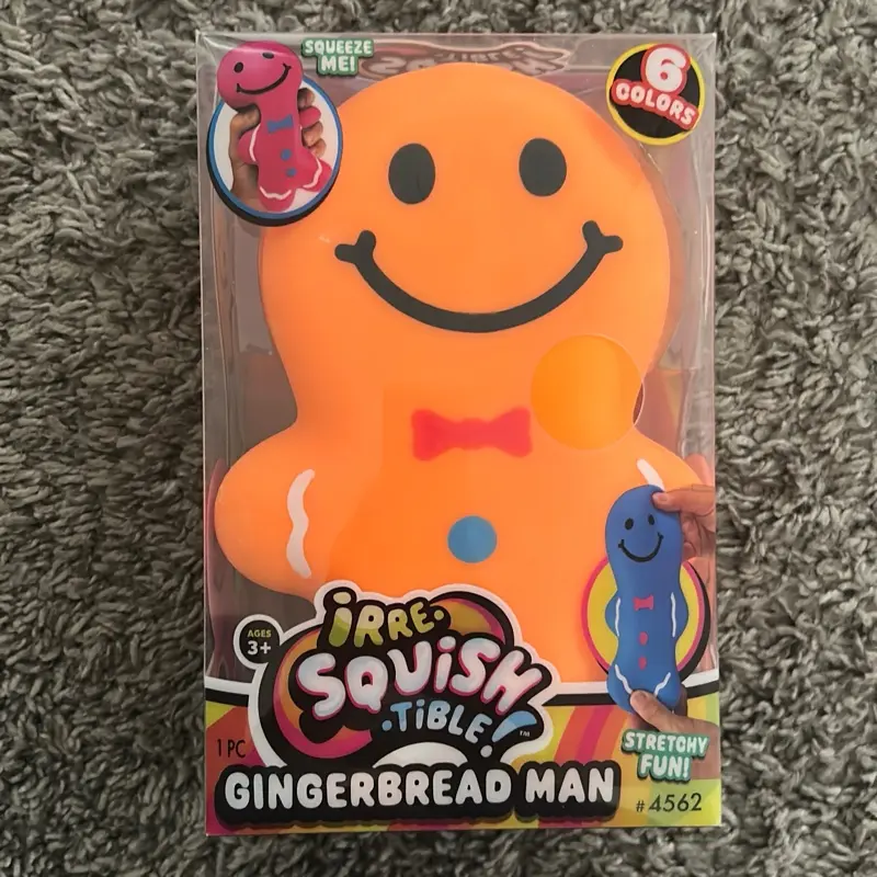 IRRE SQUISH-TIBLE GINGERBREAD MAN