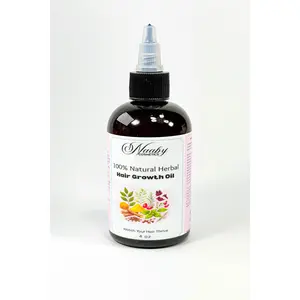 Extra Strength Herbal Growth Oil – Chebe, Moringa & Ayurvedic Haircare Organic