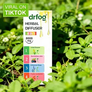 drfog 4 in 1 Aroma Nasal Stick 8000 mg – Lung Cleanse, Skin Revitalize, Sleep Support, Antioxidant – Plant-Based Wellness Inhaler for Daily Use