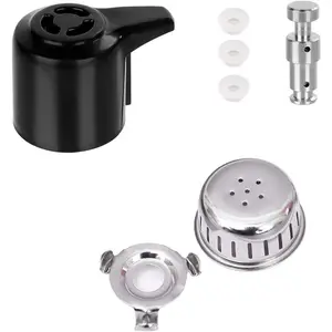 Steam Release Handle, Original Float Valve Replacement Parts with 3 Silicone Caps for Instant Pot Duo/Duo Plus 3, 5, 6 Quart, Duo Mini 3 Qt, Duo50 5 Qt, Duo/Duo plus 60 6 Qt