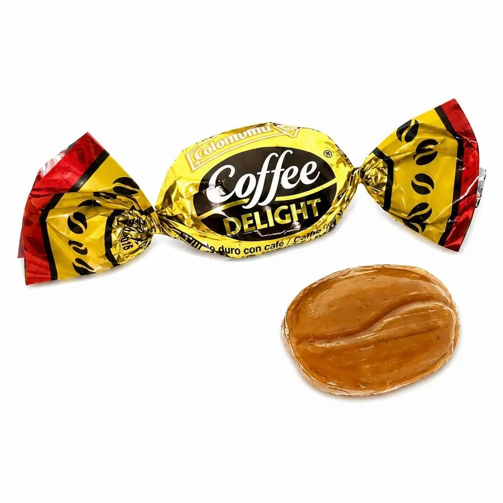 Coffee Delight Hard Candy Rich Coffee Filled Individually Wrapped Candy