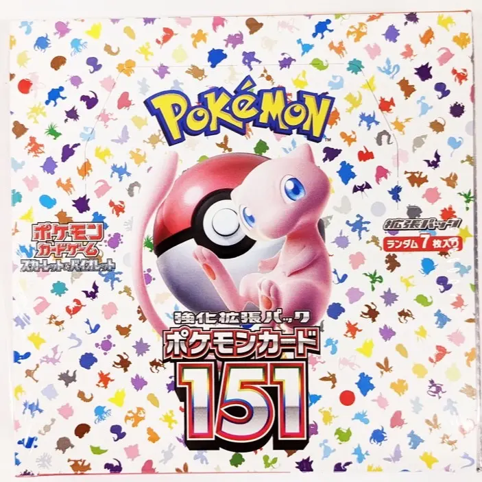 Pokemon 151 Japanese Booster Box - TikTok Shop