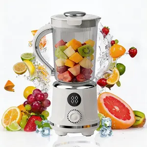 12-Blade Portable Blender, Rechargeable Vegetable Blender, Large Capacity Multifunctional Juice Blender 600ml, Portable Smoothie Blender, Portable Blender for Juicing, USB Rechargeable Blender
