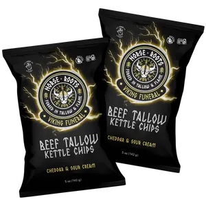 Viking Funeral 5oz - Beef Tallow Kettle Chips (2-Pack)