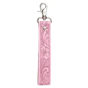 Blooming Meadow Key Fob in Pink