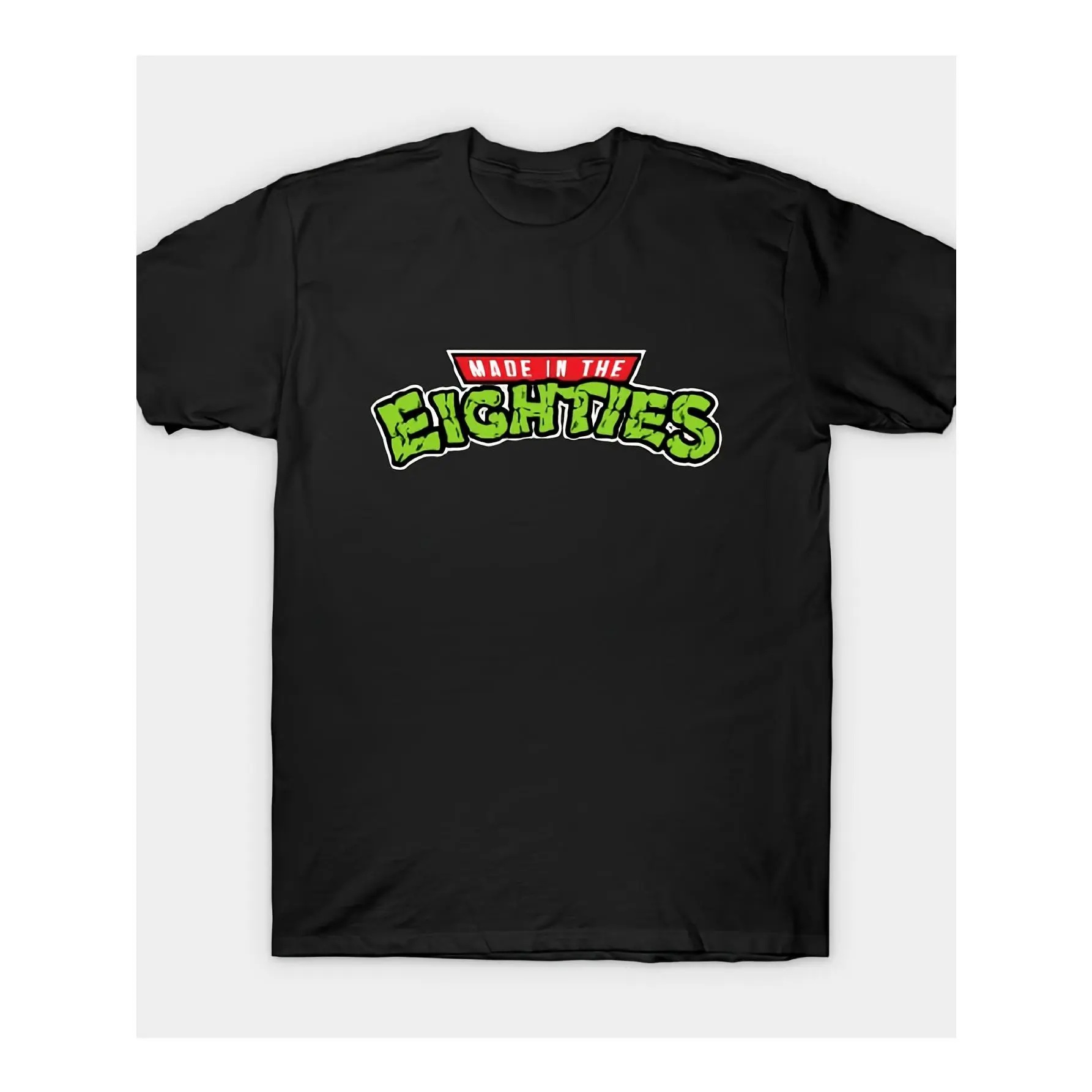 80s Retro Classic Graphic Tee - Vintage 80s Design Short Sleeve T-Shirt in Ultra Soft Cotton Blend, Round Neck & Breathable for Summer, Nostalgic Birthday Gift for Men, Women, Couples & Friends
