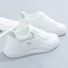 Fashion Thick Sole Casual Round Toe Shoes, Versatile Lace-Up Sporty Women's Shoes, All-Season Wearable, Comfortable and Stylish, Casual Sneakers, Casual Sporty Trainers
