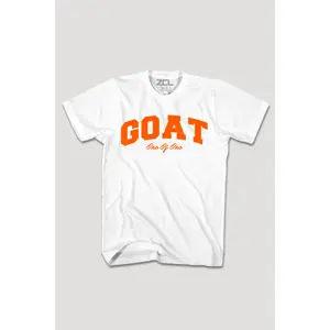 Goat Tee (Orange Logo)