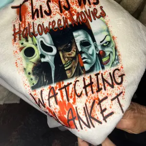 Halloween Watching Blanket