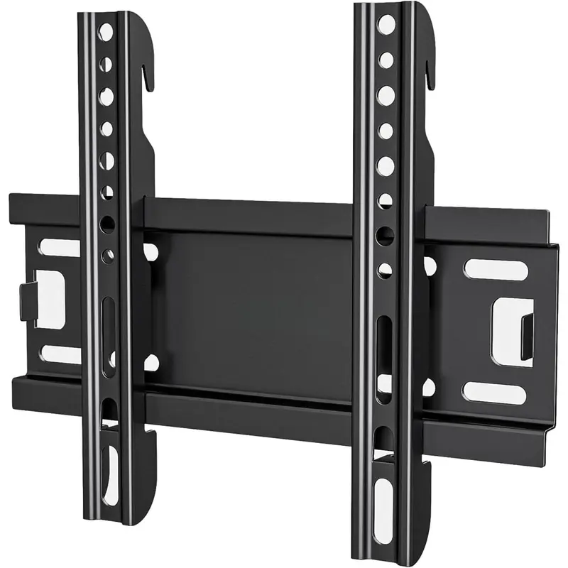 Fixed TV Wall Mount for 14-43 Inches Flat Screen TVs, Low Profile TV Mount Bracket Hold Up 55lbs, Wall Mount Bracket Flush Mount Space Saving, Max VESA 200x200mm