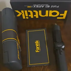 Fanttik Fold S1 APEX 3.7V Cordless Screwdriver, Electric Screwdriver, Screen Interaction, Pivot Handle, High/Low RPM Options, Max 7N.m, 20 Bits, 1/4''Hex, Ideas DIY Tool - Deluxe Edition Springtok Power Portable