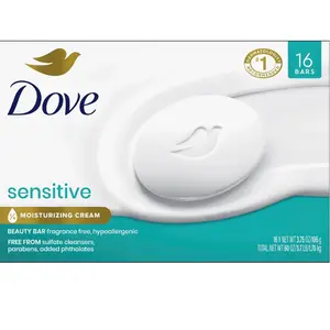 Dove Beauty Bar Soap, Sensitive Skin, 3.75 oz., 16 ct.