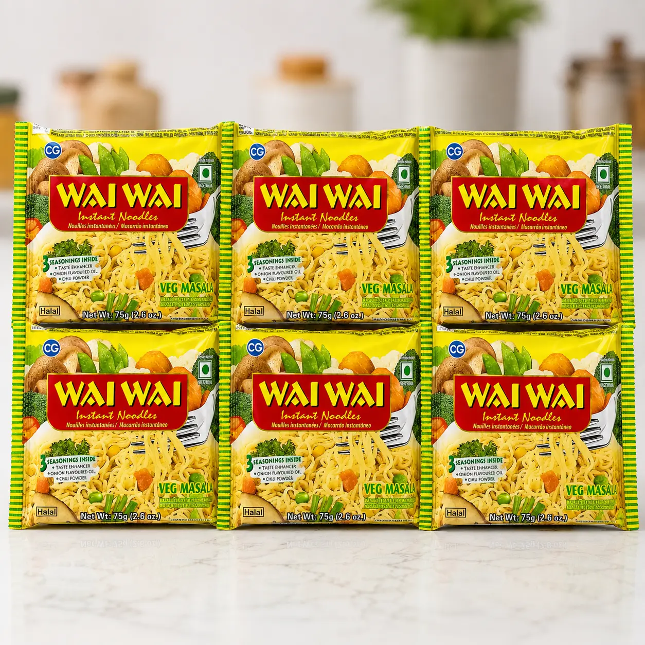 Veg Wai Wai Instant Noodles Ready To Eat Vegan Healthy