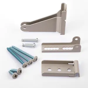 Storm Door Closer Kit Compatible with Andersen/Emco/Larson/40201/Pella, Screen Door Closer Replacement  with Brackets, Mounting Screws and Pins (Beige)