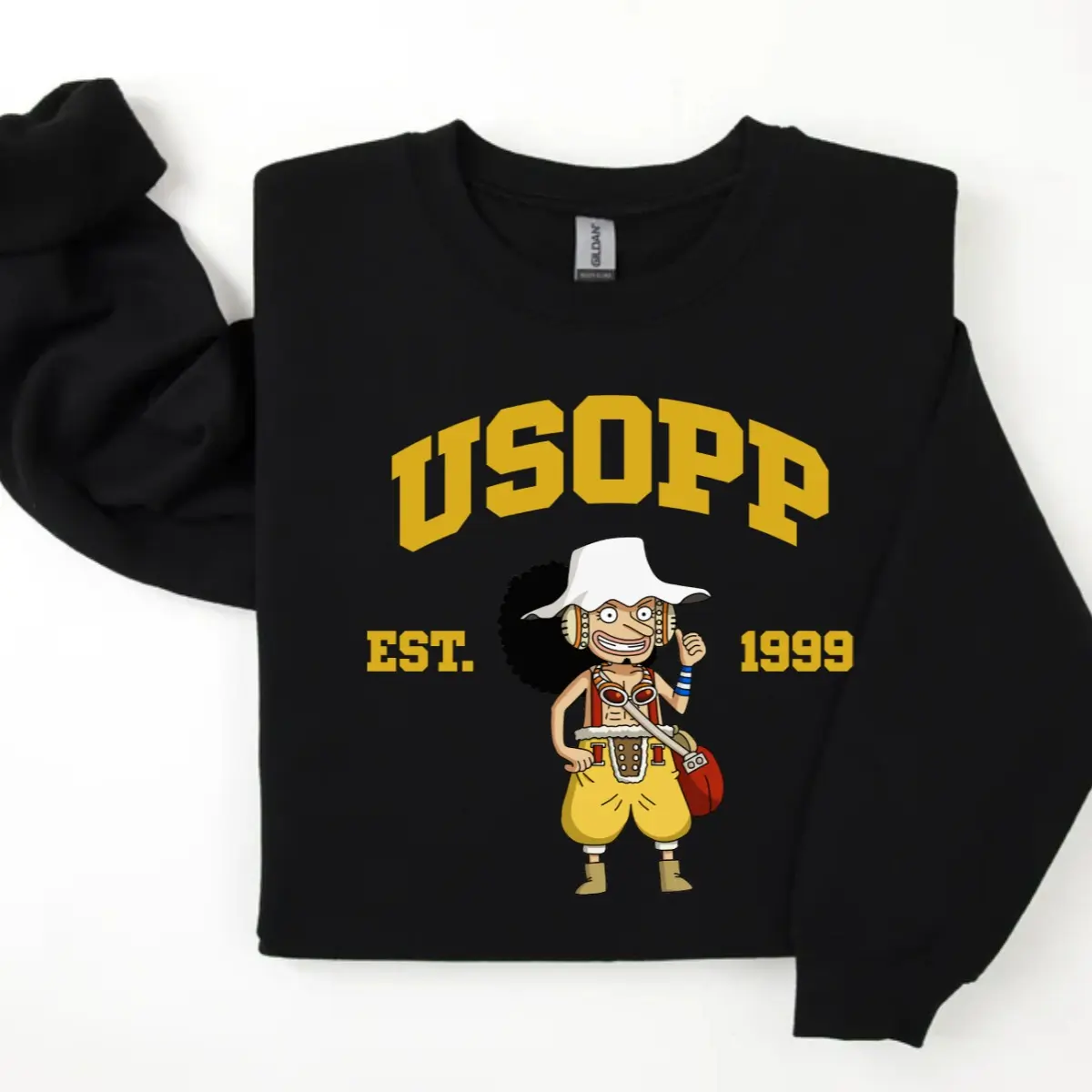 Usopp Sweatshirt, OP Characters Sweatshirt, Anime Sweater, Cartoon Shirt, Anime Gift For Him