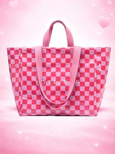 Women's Solid Color Tote Bag, Fashionable Large Capacity Shoulder Bag for Work and Daily Use, Casual Multi-Functional High-Quality Commuter Bag