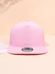 Unisex Flat Brim Baseball Cap Adjustable Snapback Fashion Hat for Men and Women, Street Style Flat Edge Cap for All Seasons Outdoor Activities, Snapback Hats