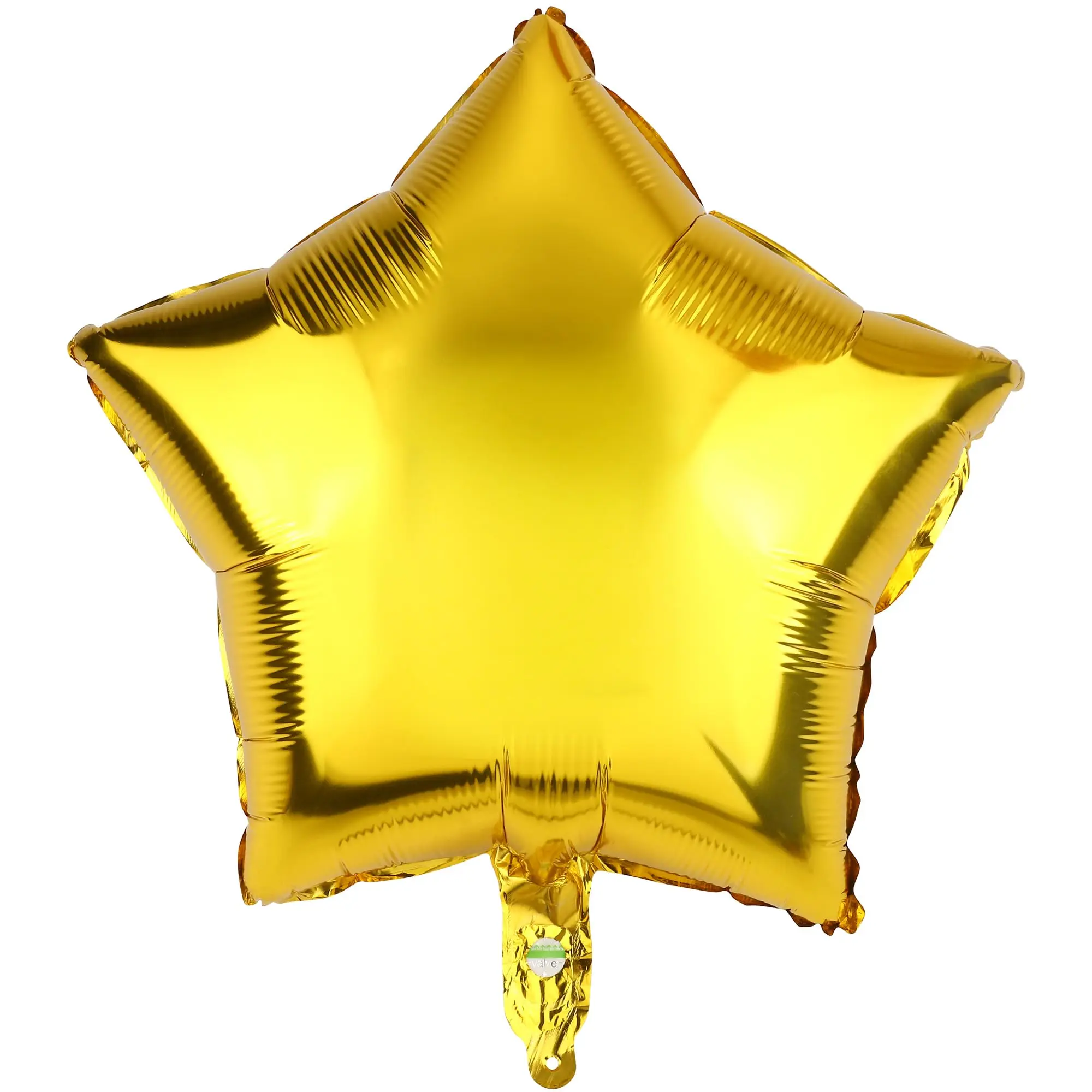 12pcs 18" Gold Star Foil Mylar Balloons, Star Shaped Helium Balloons for Birthday, Anniversary