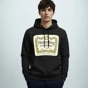 Graphic Hoodie Hennything Is Possible Gift Hennything is Possible Shirt Unisex Crewneck T-shirt Hennessy Hoodies Men Women Vintage Graphic Tee Menswea Sweatshirt, Hoodie, Comfort Colors