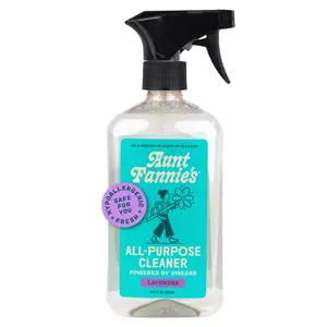 Aunt Fannie's All Purpose Cleaner, Multi-surface Spray Cleaner, Powered by Vinegar for Kitchen, Bath, Windows and Countertops, Lavender