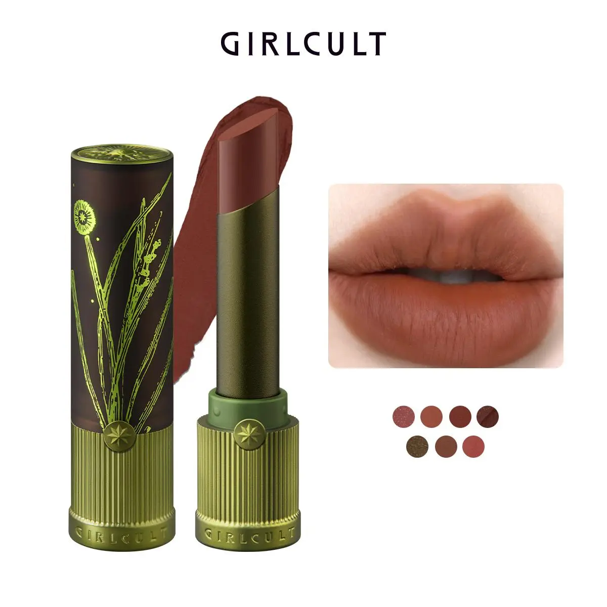 Girlcult Lipstick Matte Glossy Moisturizing & Silky Finish for