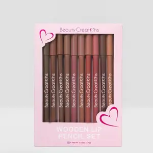￼ Beauty Creations ~ Wooden Lip Pencil Set