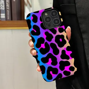 leopard phone case for use with iPhone 17 air 16 Pro max 15 plus 14 Pro 13/12/11/X/XR/XSMAX sublimation phone case compatible with Samsung Galaxy S25 ultra S24 plus S23 FE S22/S21 anti-yellowing aesthetic phone case colour latest viral aesthetic, Accessor