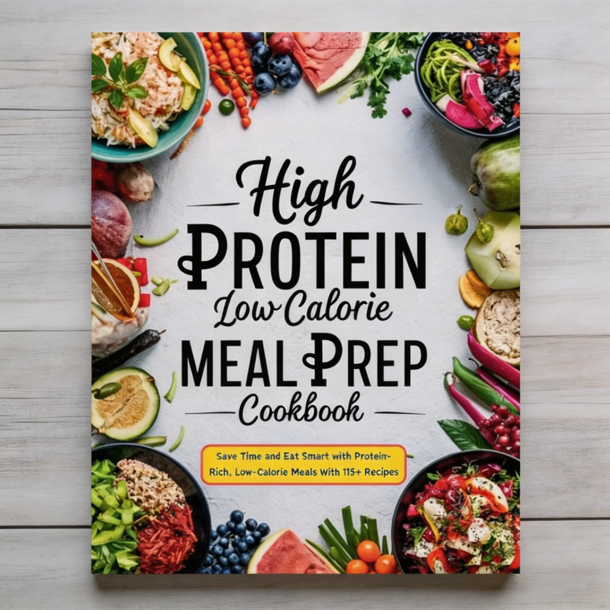High Protein Low Calorie Meal Prep Cookbook: Save Time and Eat Smart with Protein-Rich, Low-Calorie Meals With 115+ Recipes