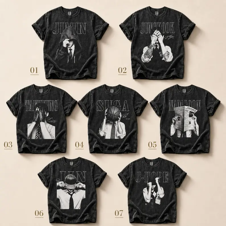 Custom Bangtan Shirt Arirang Shirt, Retro Aesthetic Shirts
