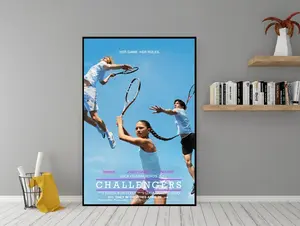 CHALLENGERS (2024) Movie Poster - High Quality  Wall Art - Room Decor - Challengers Poster