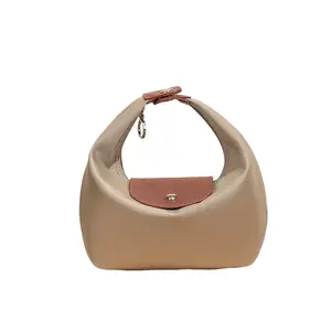 Premium Minimalist Nylon Tote: Water-Proof & Ultra-Lightweight Dumpling Bag | Effortless Chic Crossbody for Daily Style