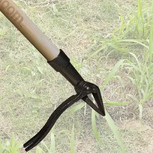 - Stand Up Weed Puller Tool with Long Handle - Remover Yard and Garden for Easy Gardening - Durable Hand Supplies