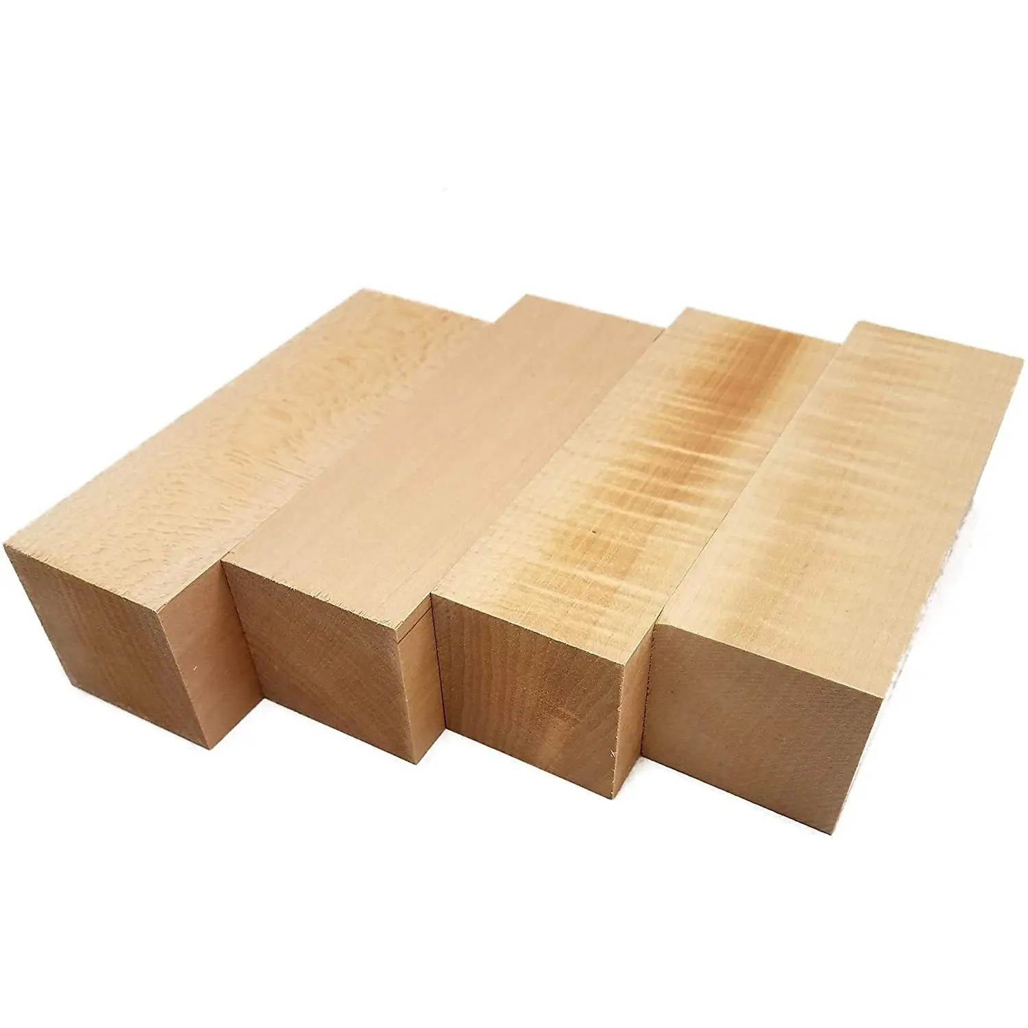 Basswood Carving Blocks - 2" x 2" x 6" (4 Pcs) Basswood Carving Blocks - 2" x 2" x 6" (4 Pcs)