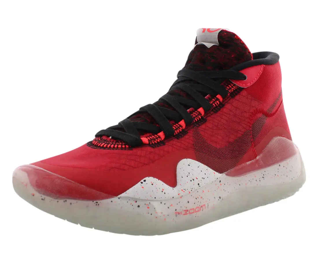 Nike Zoom KD12 Unisex Lace-Up Casual Sports Sneakers, KD12 Model Athletic Footwear