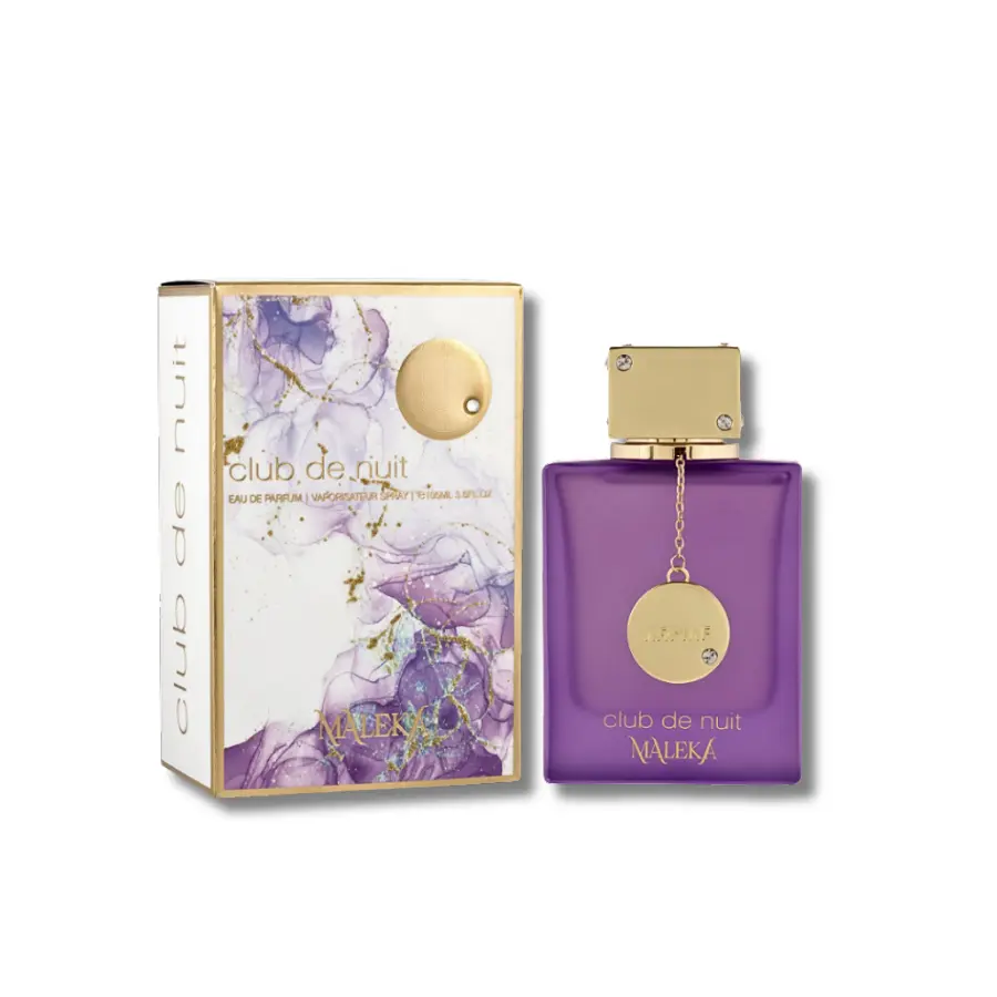 Armaf Club De Nuit Maleka Eau De Parfum for Women, 3.4 fl oz EDP Spray, Aromatic Spicy and Fruity Signature Scent with Notes of Praline & Sandalwood, Women's Fragrance, Lychee Amber, Edt Edp Spray, Smelling Good