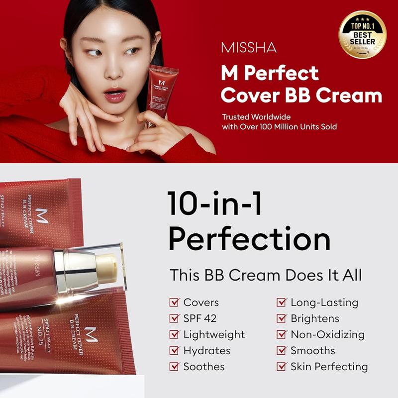 [MISSHA Official] M Perfect Cover BB Cream SPF 42 PA+++(50ml)
