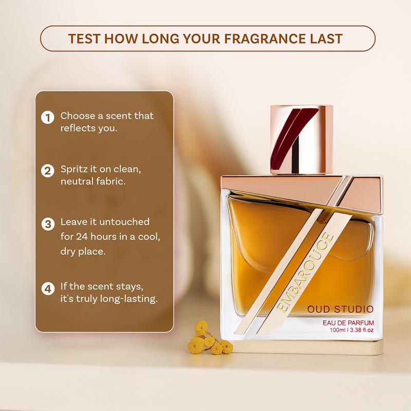 EMBAROUGE Urban Oud, Kama Noir, Monark, Oud Studio & Midnight Mirage Bloom Perfume Combo for Men & Women | 5x100ml | Urban Oud: Wood | Kama Noir: Fresh | Monark: Apple | Oud Studio: Citrus | Mirage Bloom: Chypre | Eau de Parfum (EDP)