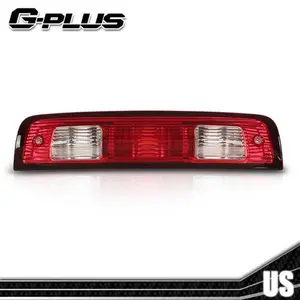 Fit For 2009-2020 Dodge Ram Red High Mount Third 3rd Brake/Cargo Tail Light Third Brake Light G-PLUS