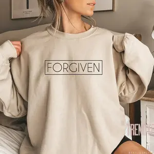 Inspirational Christian Sweatshirts Clothing Cotton Fashion Womenswear Hoodie Printed Spring Crewneck