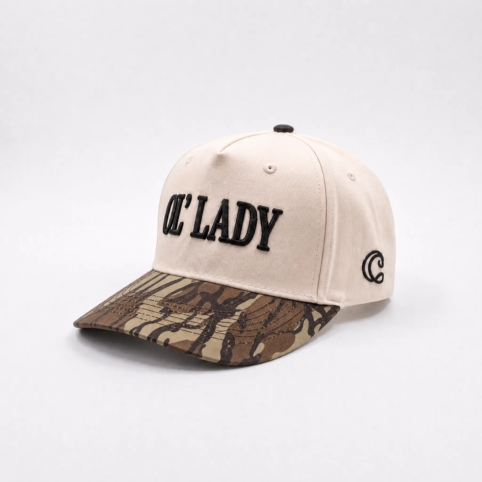 OL Lady Embroidered Snapback Adjustable Premium Trucker Womens Hat