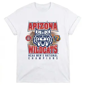 [MADE IN US] Arizona 1997 Shirt - Retro Mascot Graphic Tee - Vintage College Basketball Merch