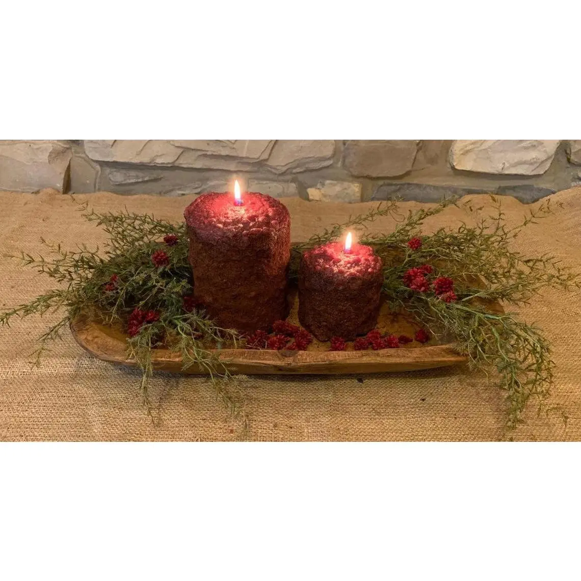 Cranberry Clove Small Hearth Candle