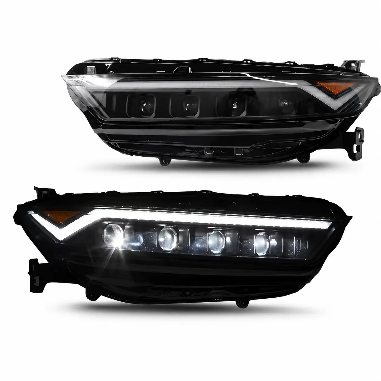 2023-2026 Honda Accord LED Quad Projector Headlights Assembly