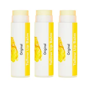 Tallow Lip Balm - Long Lasting, Deep Moisturization, Smooth Skin, Ingredients Skincare Nourishing Comfort Moisture