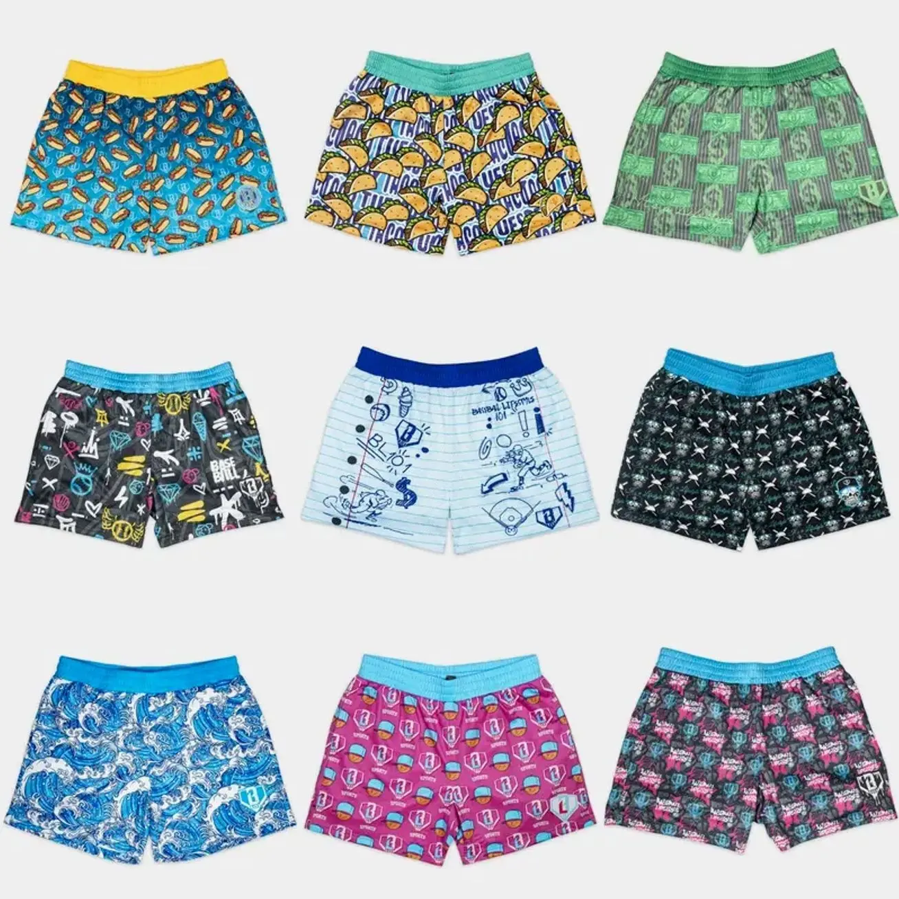 (Full Size S-4XL for Kids&Adult) Novelty Graphic Mesh Basketball Shorts for Men – Lightweight Breathable Athletic Shorts, Casual Streetwear Activewear, Quick-Dry Sports Shorts