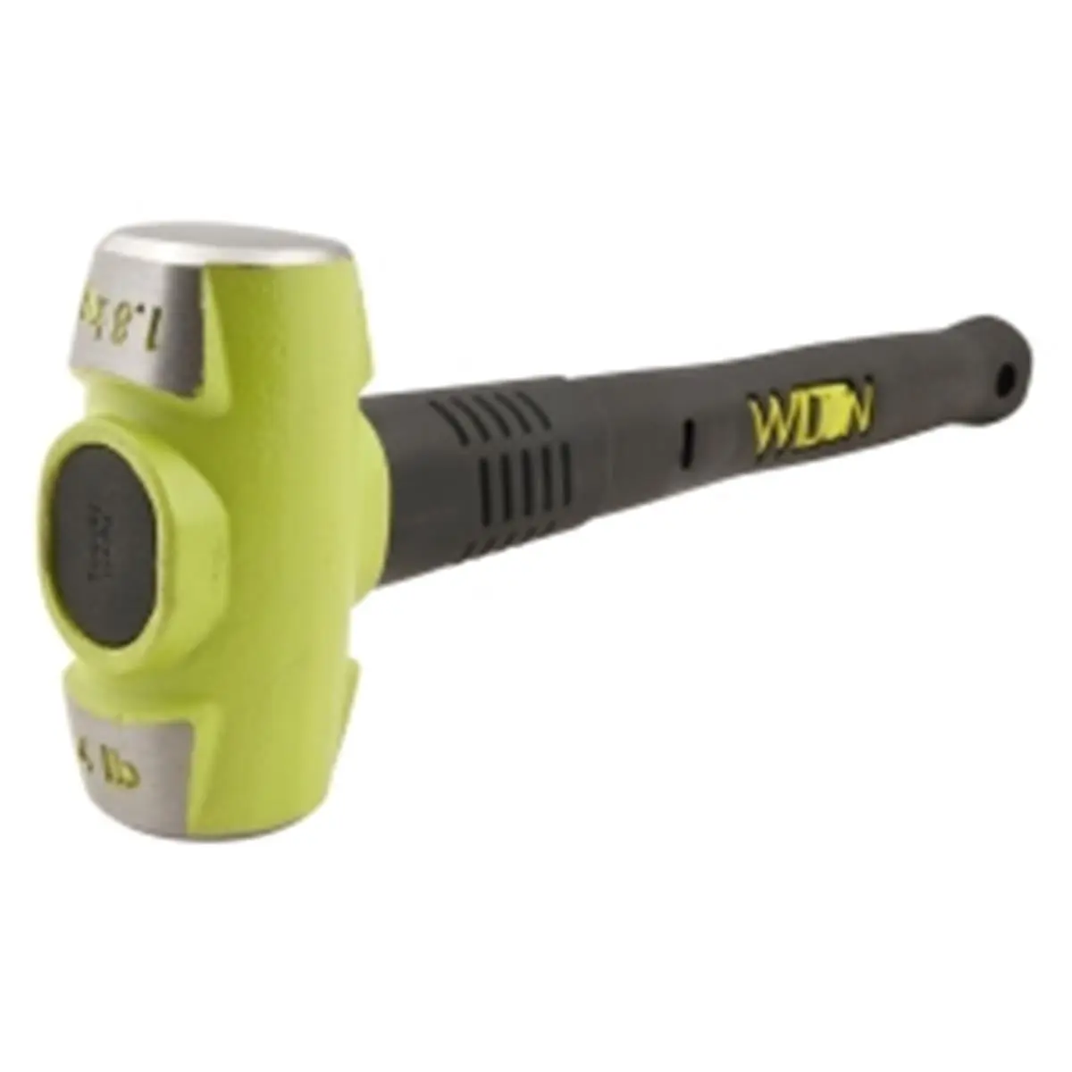Wilton WIL20416 BASH Grip Handle Sledge Hammer - 4lb Head, 16 in. Length, Steel Core, Anti-Vibe Neck, Non-Slip Grip, Ergonomically Designed, Lanyard Hole, Head Dislodging Prevention, Metalforming, Driving Stakes
