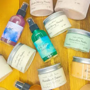 Bodyskyn Body Butter - Nourishing Formula for Skin Care with Refreshing Cucumber Melon, Strawberries, Apple,  Pineapple, and Vanilla scents - Comfort, Skin Repair, Cosmetics